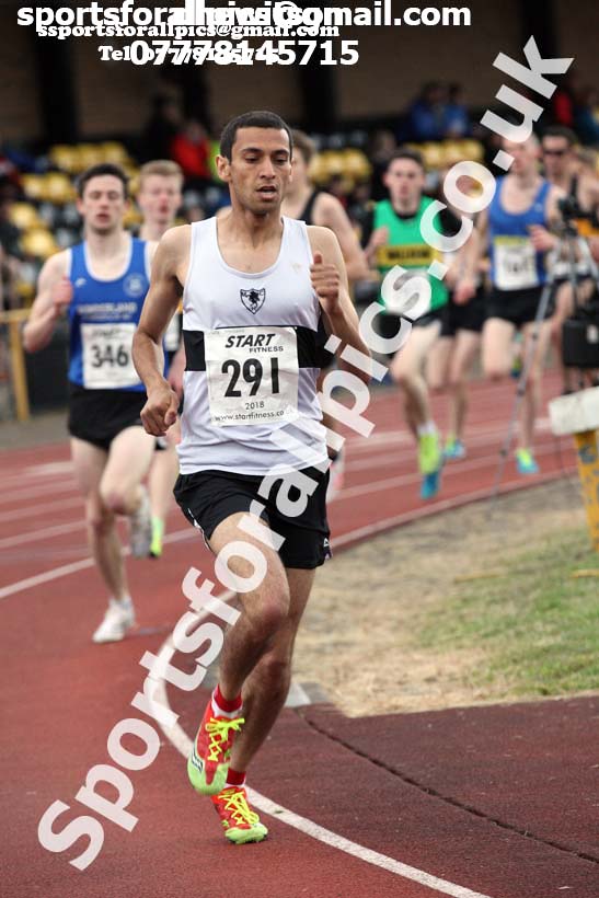 Stan Long Mile Trophy, 2018 North Eastern Grand Prix, Monkton Stadium, Jarrow. Photo: David T. Hewitson/Sports for All Pics